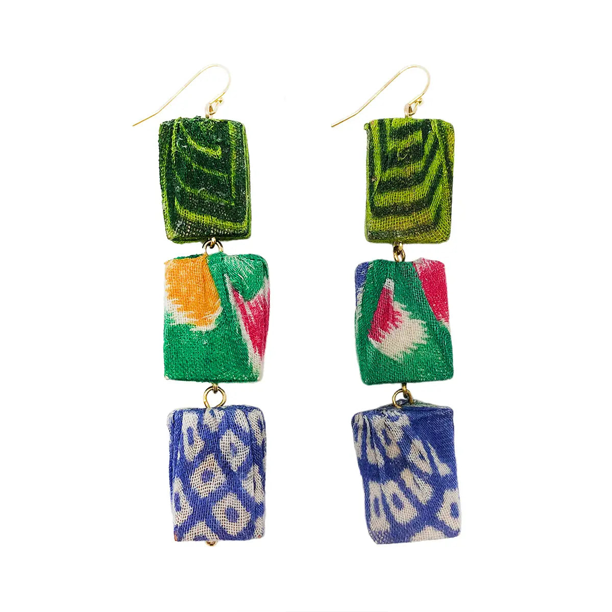 Fabric Earrings