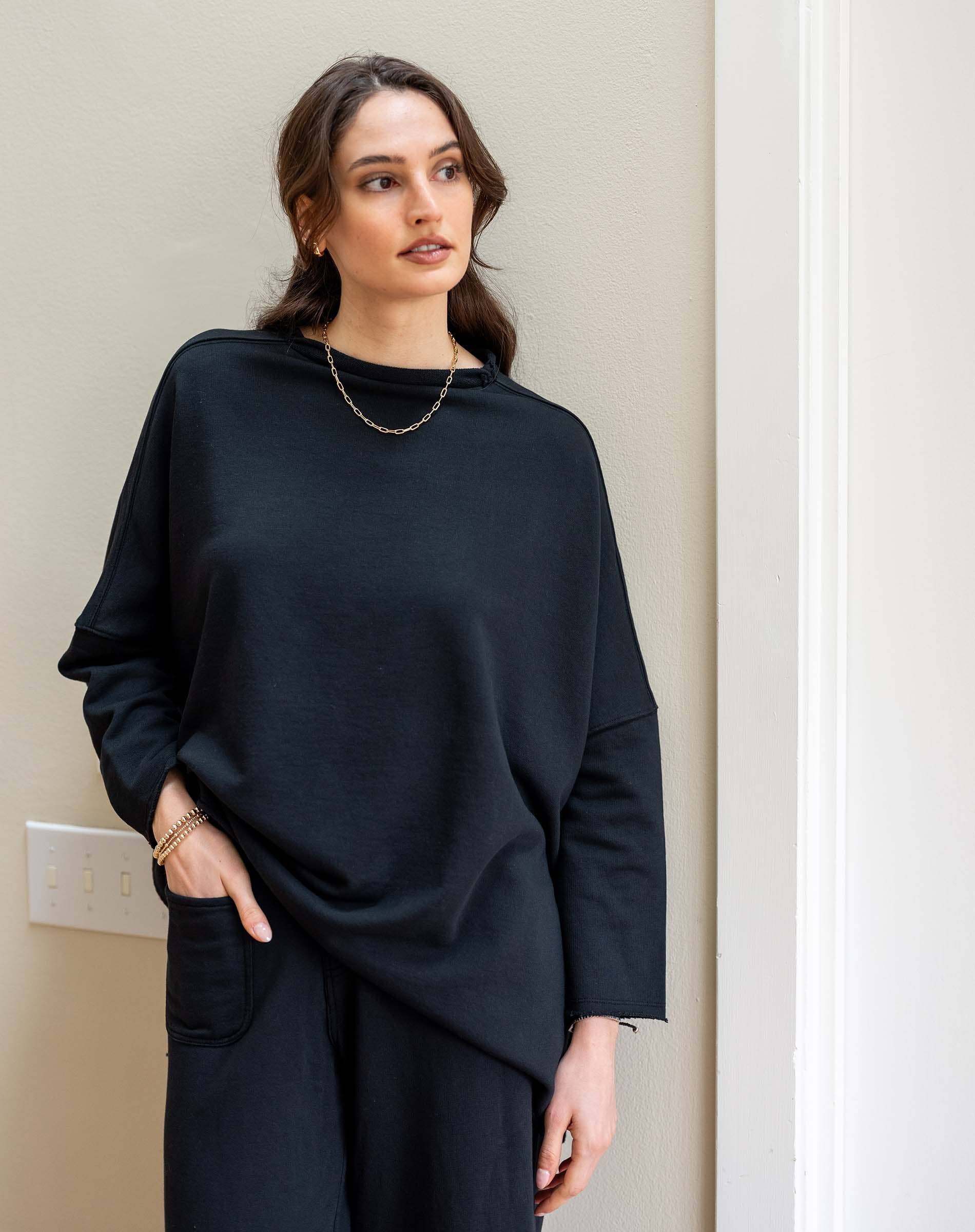 Frenchie Mockneck Sweatshirt