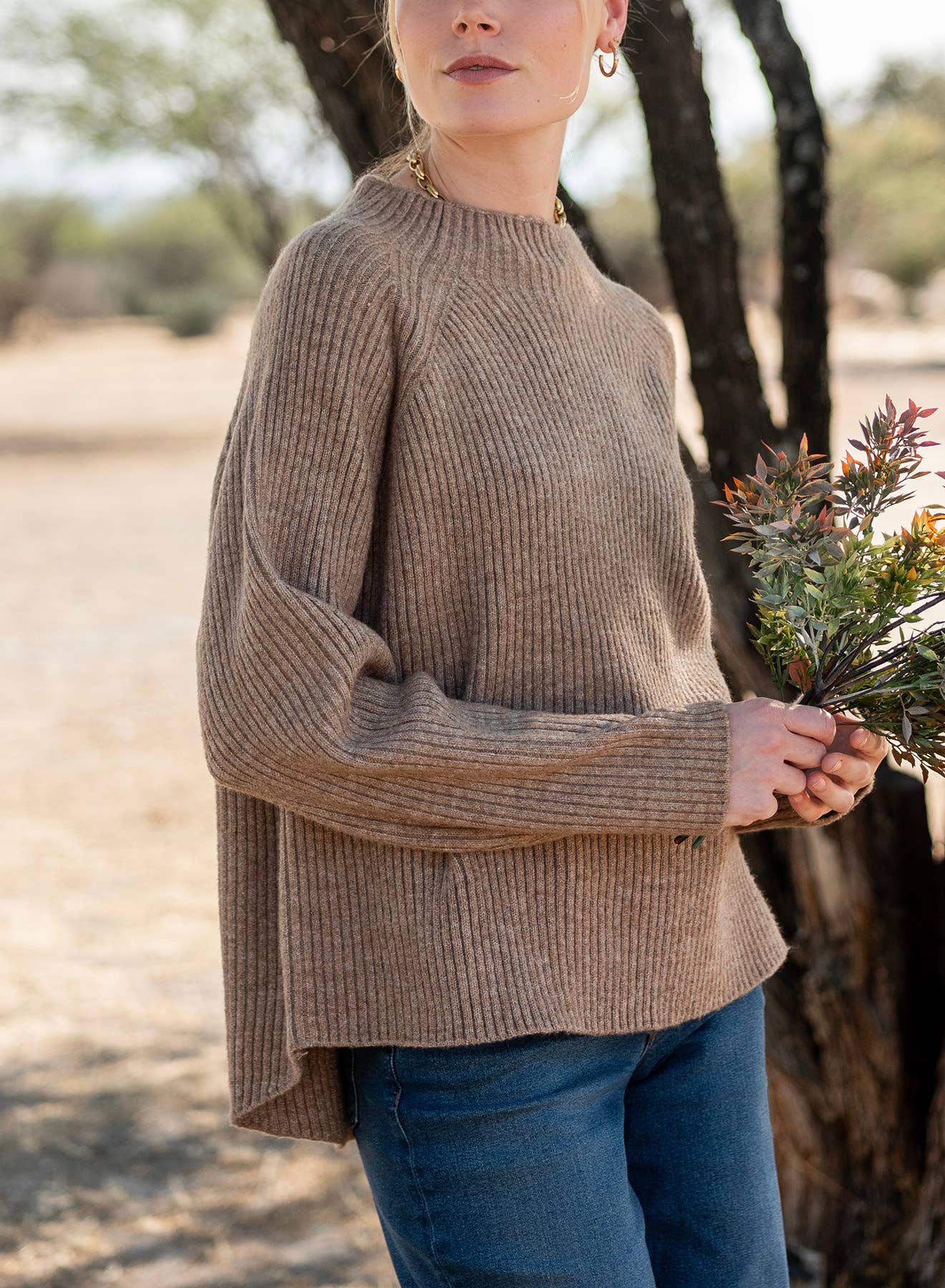 Monograph Mockneck Sweater