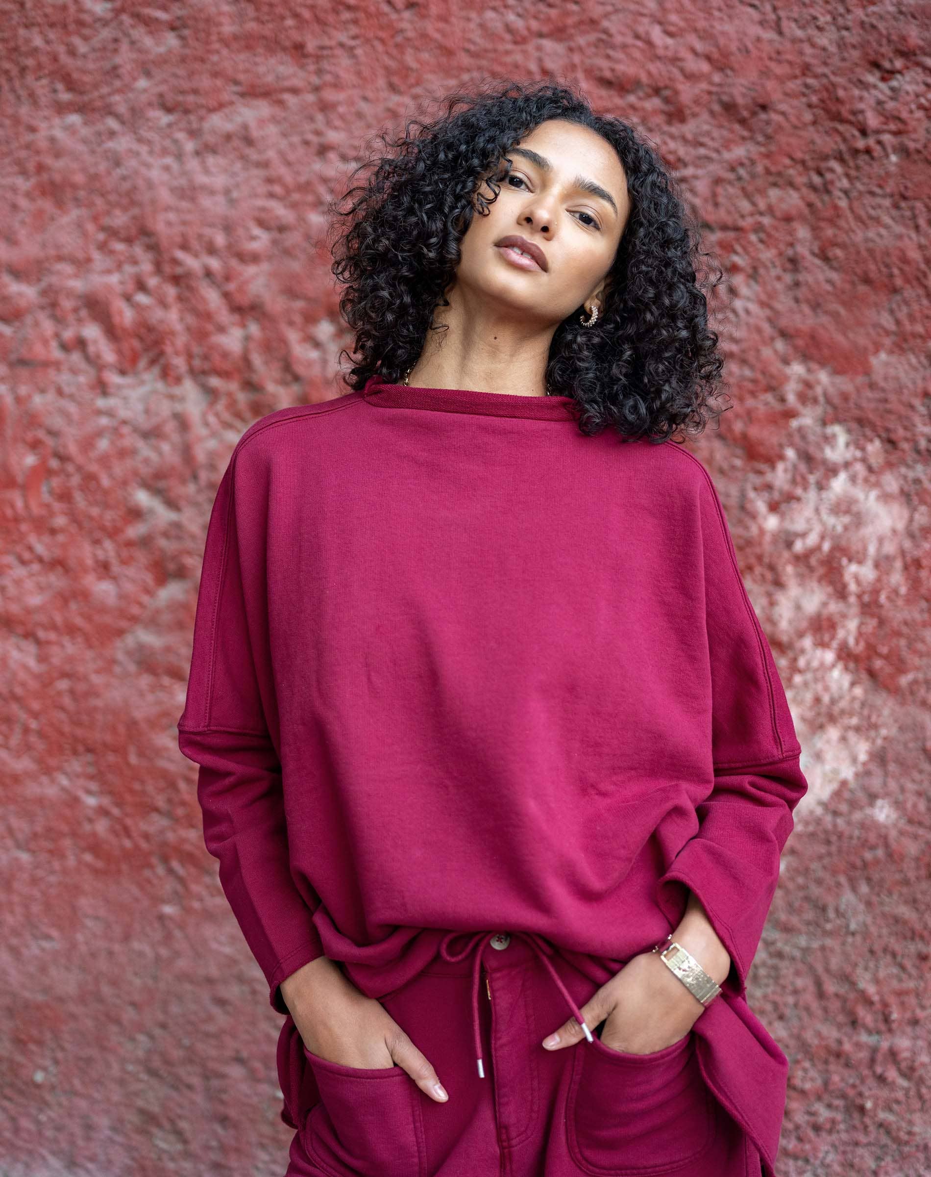 Frenchie Mockneck Sweatshirt