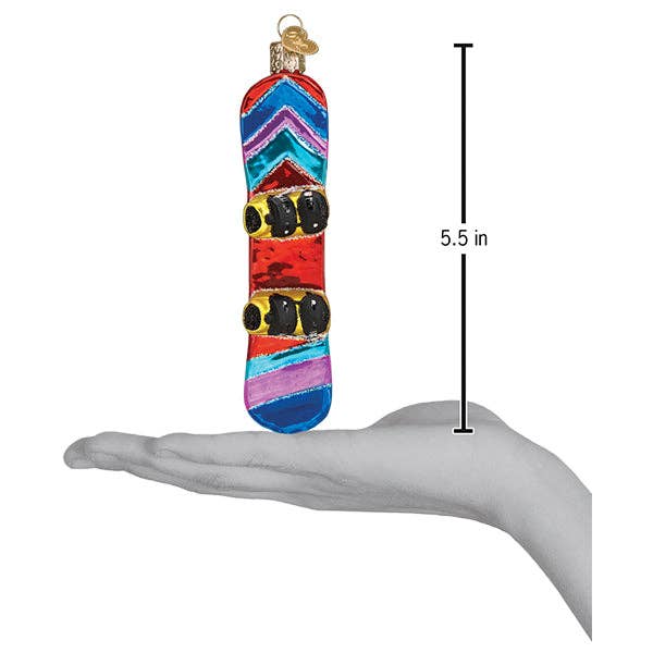 Snowboard Ornament