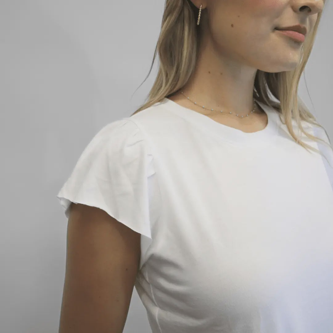 TS-FL-W Flutter Tee