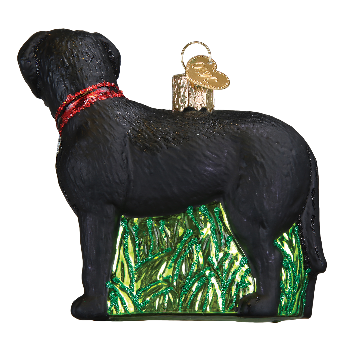 Standing Black Lab Ornament