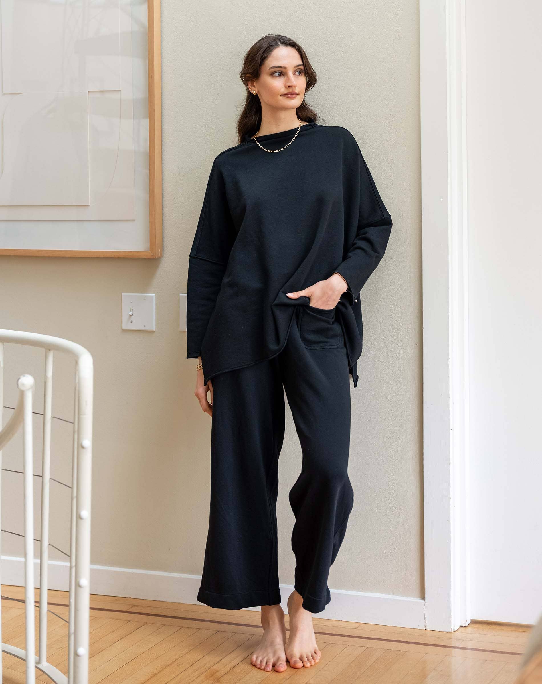 Frenchie Mockneck Sweatshirt