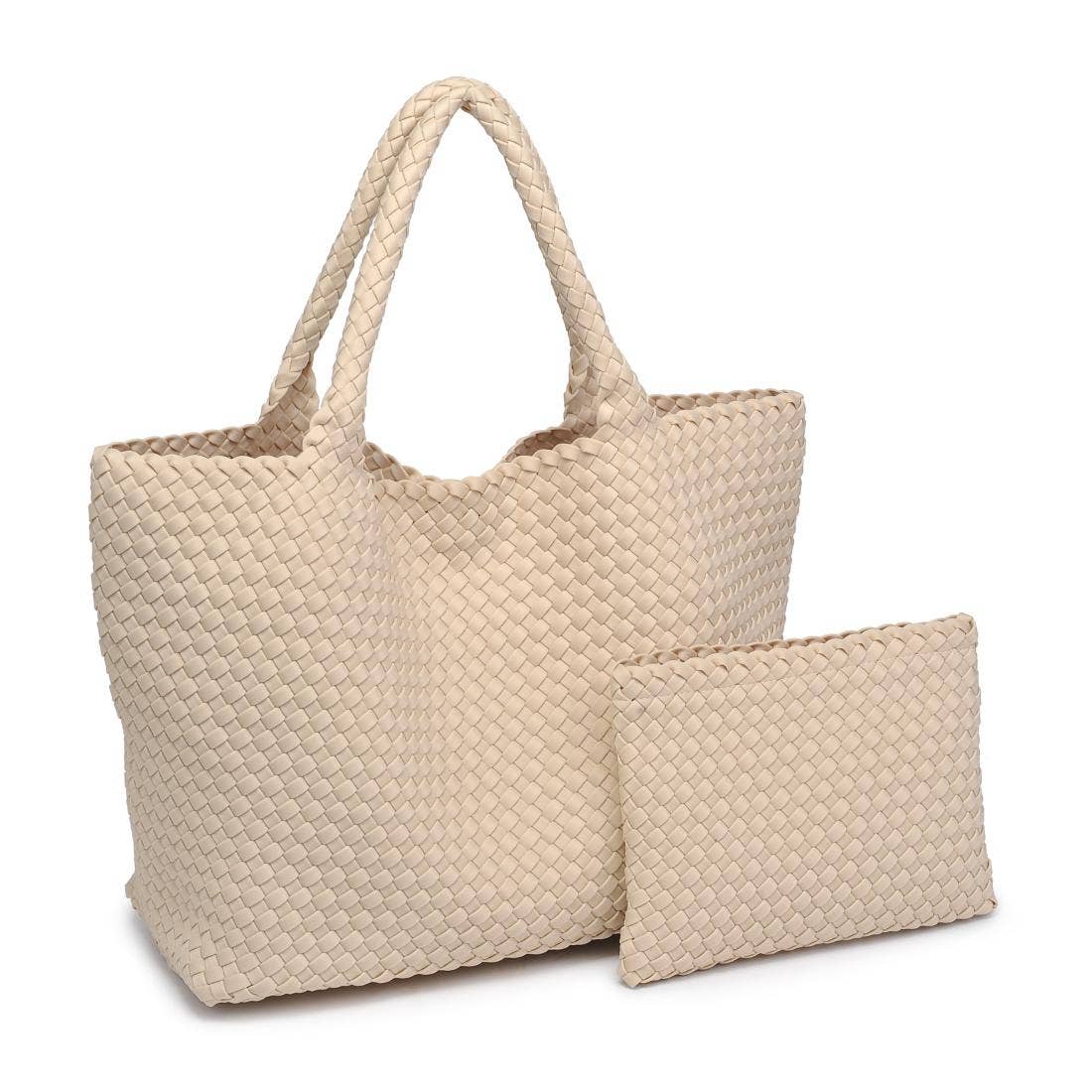 Large Woven Neoprene Tote