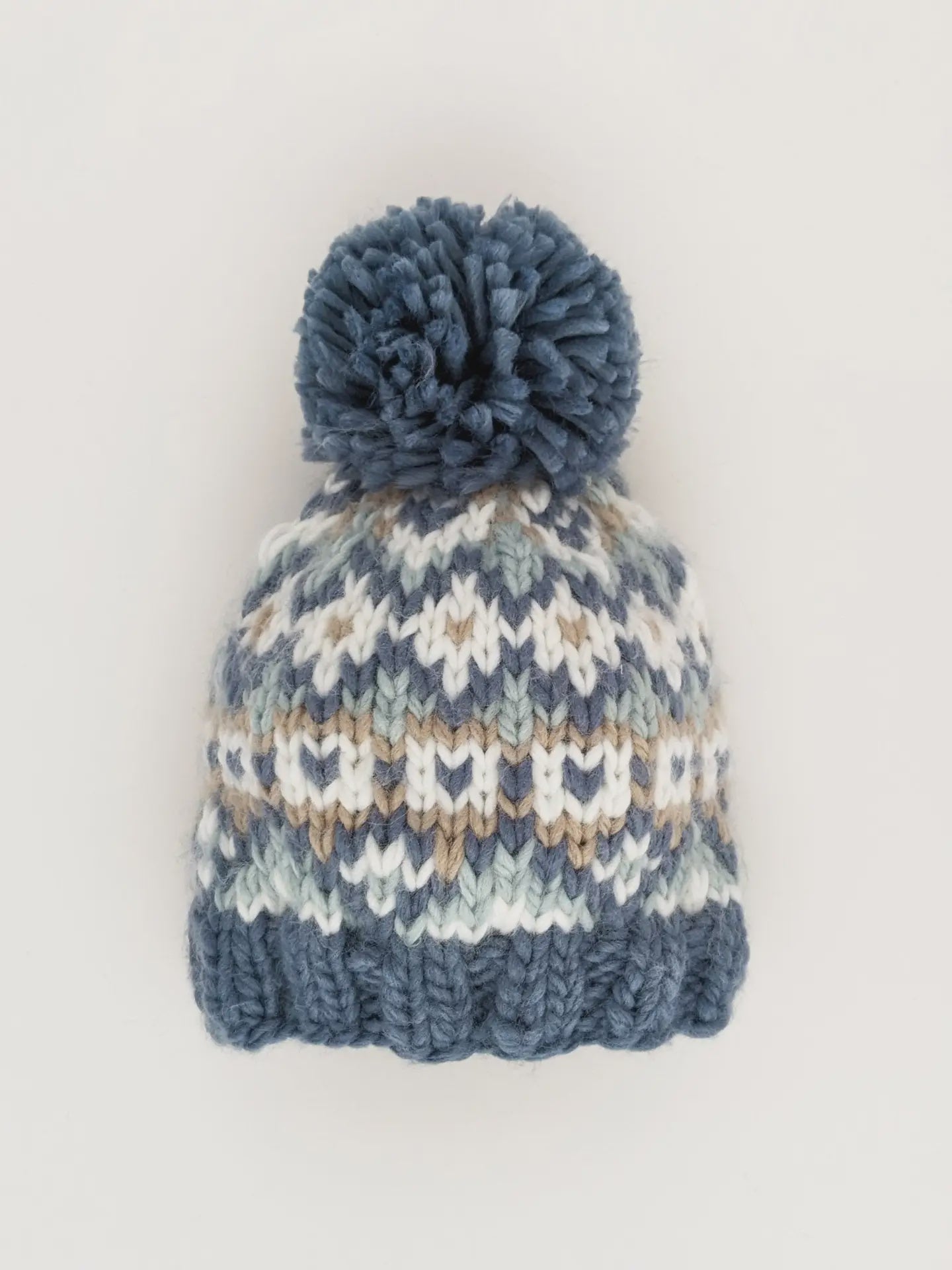 Fairisle Beanie Hat