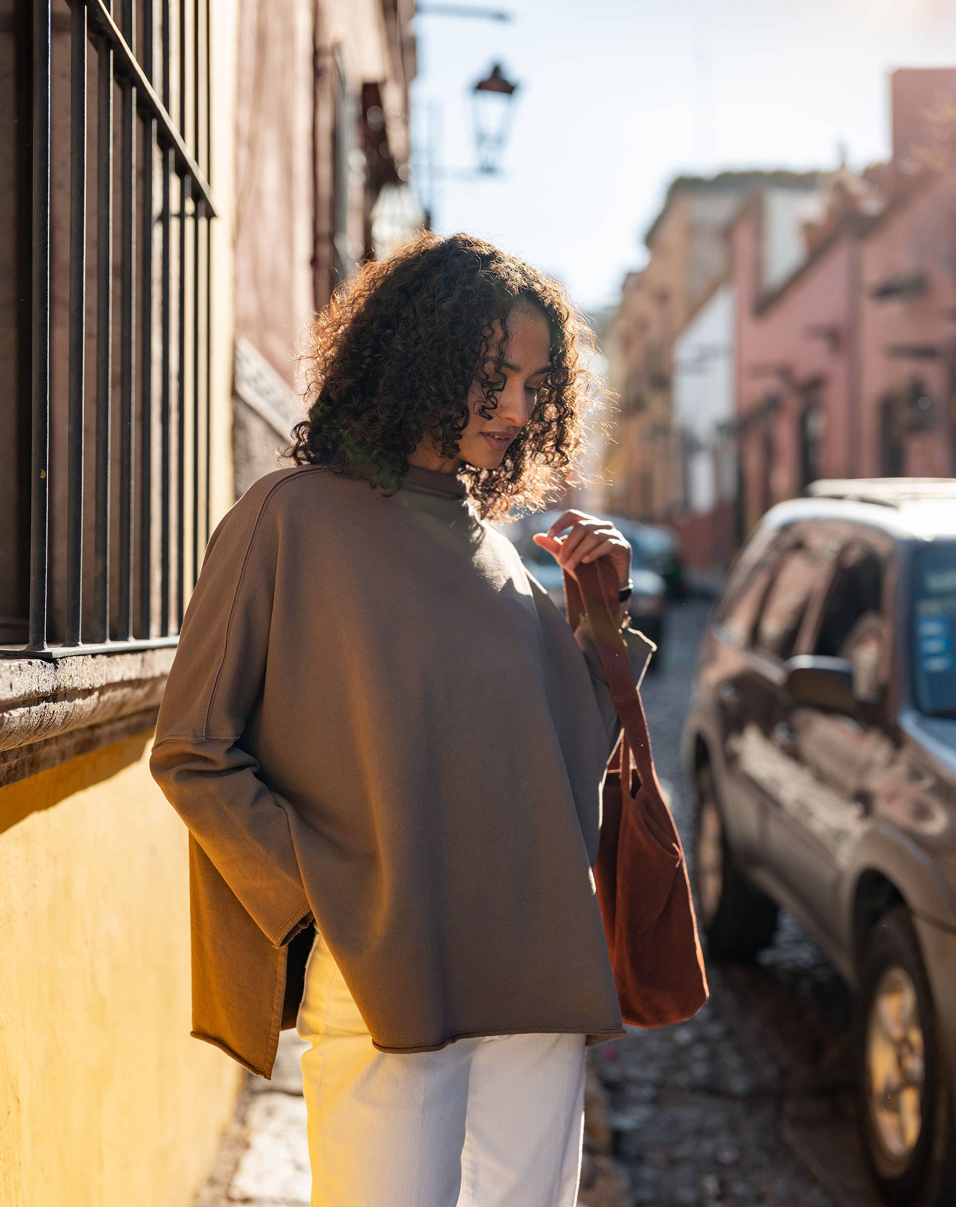 Frenchie Mockneck Sweatshirt