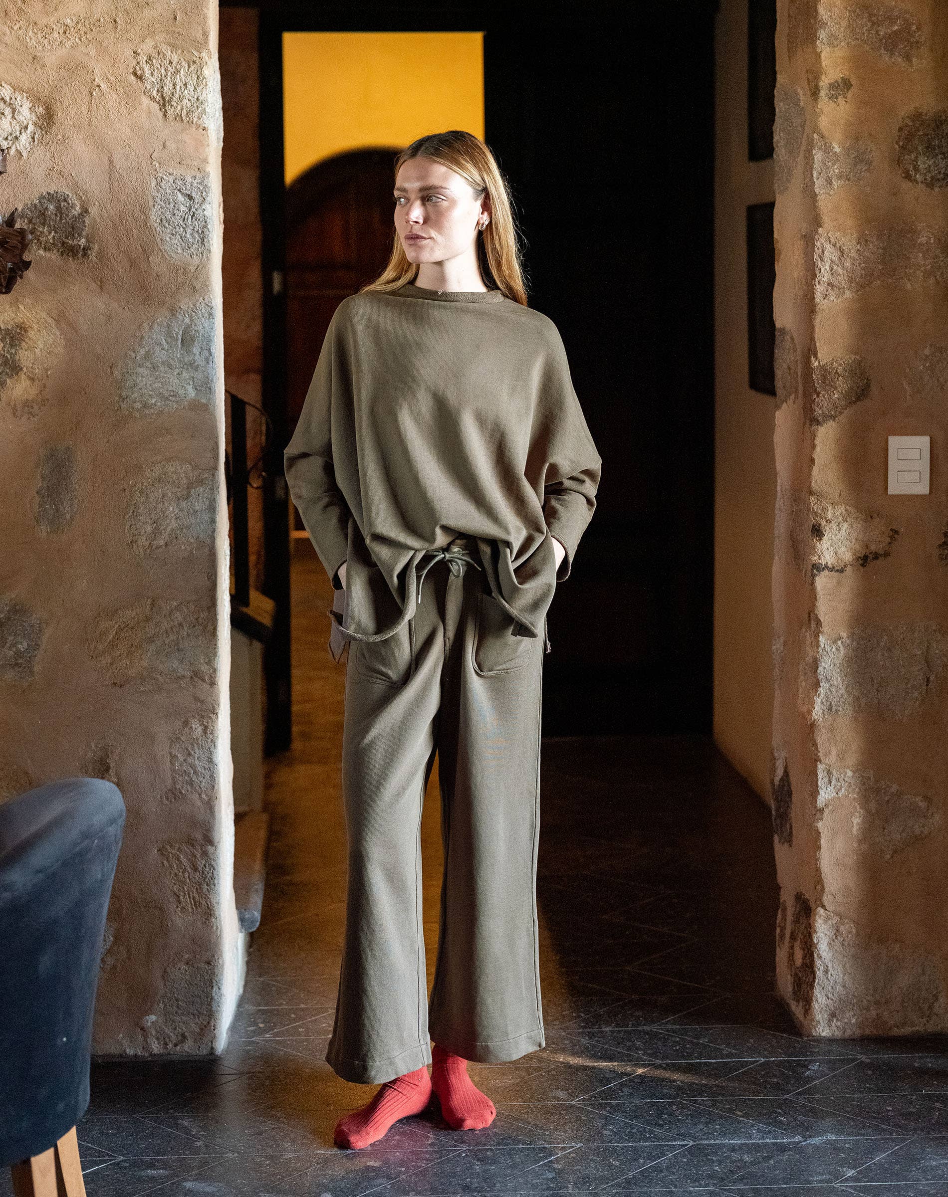 Frenchie Mockneck Sweatshirt