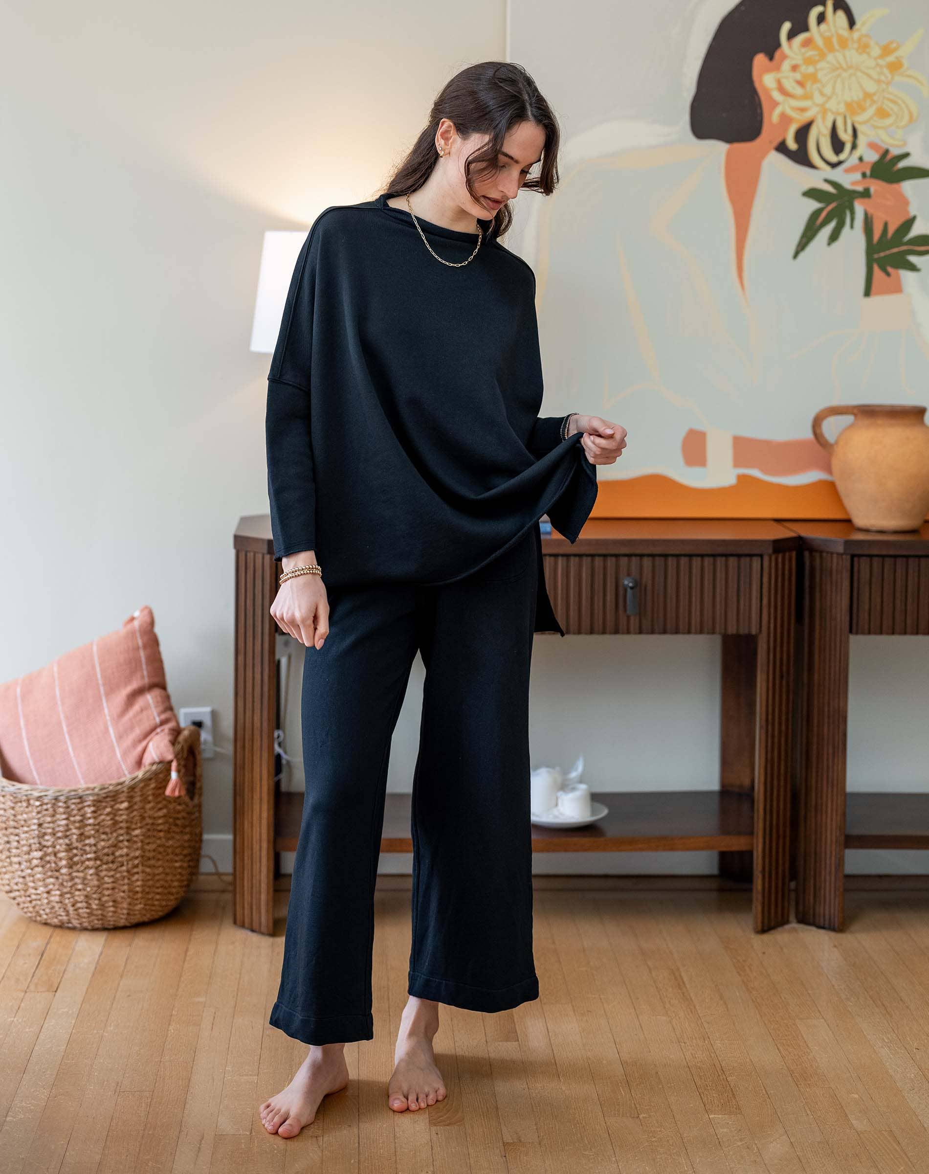 Frenchie Mockneck Sweatshirt