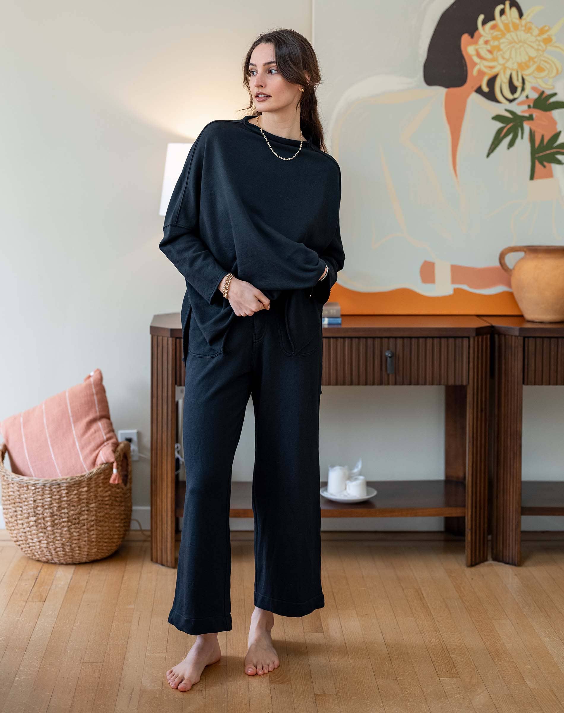 Frenchie Mockneck Sweatshirt