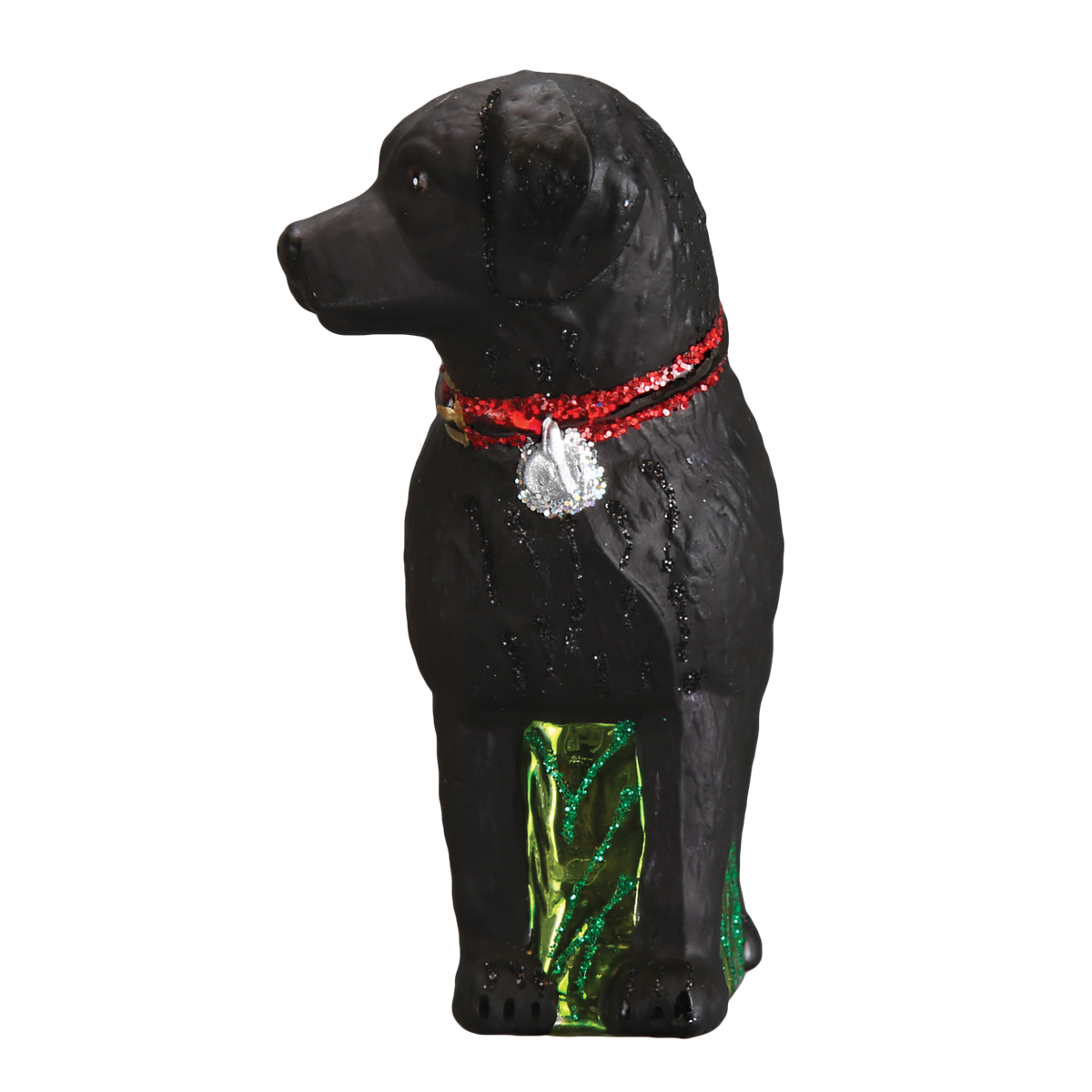 Standing Black Lab Ornament