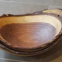 10" Blk Walnut OVAL