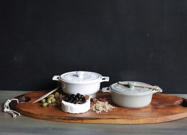 Stoneware Brie Baker Set – To The Nines Manitowish Waters